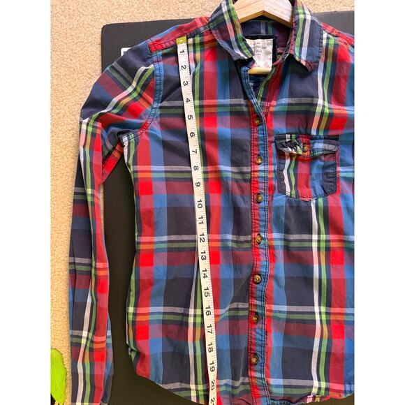 Ambercrombie & Fitch 90s Preppy Style button Down XS - Picture 6 of 6